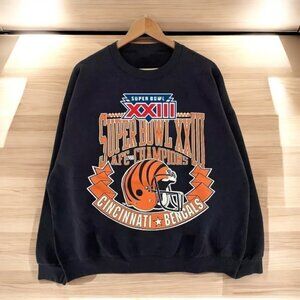 Cincinnati Bengals Super Bowl Black Sweatshirt Unisex Men Women